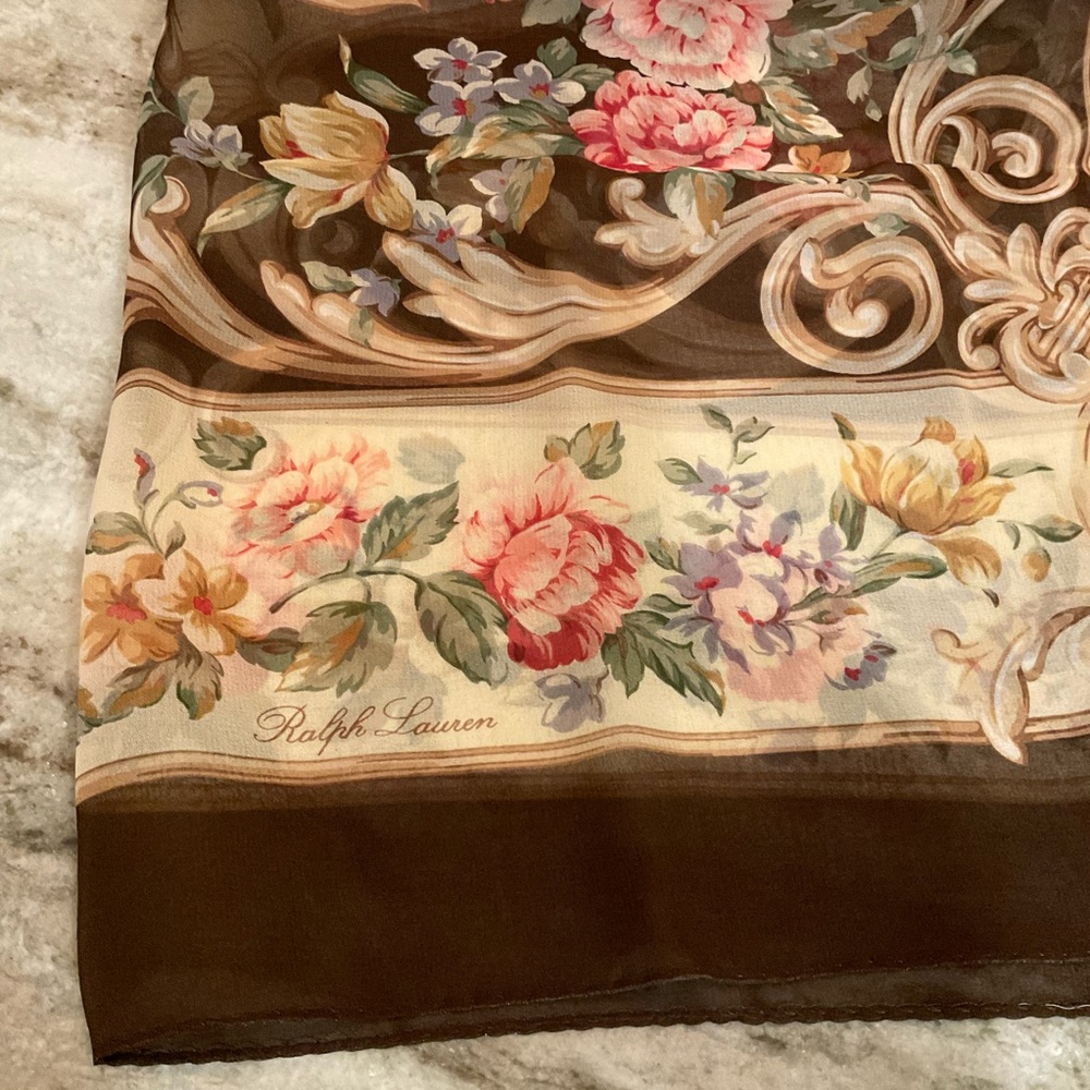 Ralph Lauren Silk Scarf